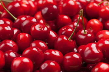 Red cherries