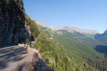 Going to the sun road, USA