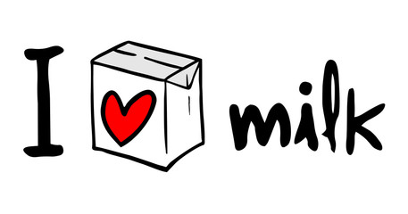 love milk message