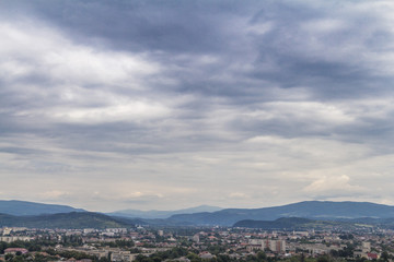 Obraz premium Western Ukraine, Carpathians in summer