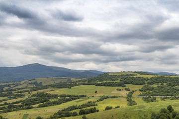 Obraz premium Western Ukraine, Carpathians in summer