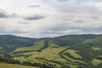 Obraz premium Western Ukraine, Carpathians in summer