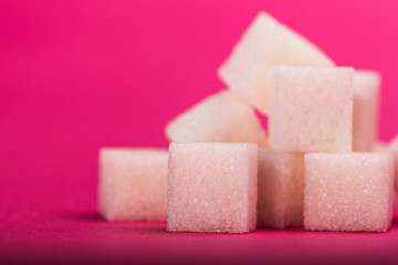 Sugar, Sugar Cube, Pink.