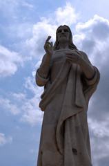 Fototapeta premium Havana, Cuba: Statue of the Christ