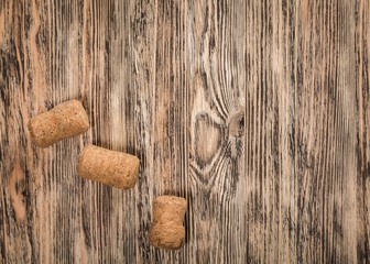 Wine, wood, background.