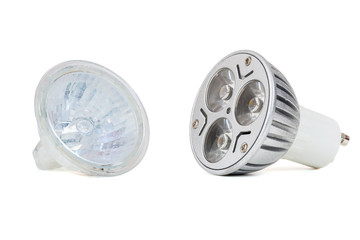 Led light bulb and halogen lamp