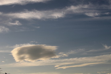 Obraz premium 몽환적인 구름