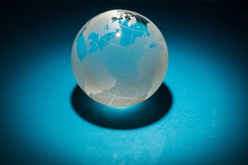 Fototapeta na wymiar Global Finance, Globe, Earth.