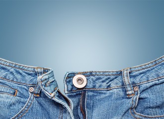 Jeans, Zipper, Denim.