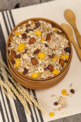 Cereal. Selective focus.