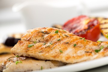 Fish, grill, grilled.