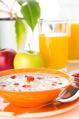 Oatmeal, Breakfast, Healthy Eating.