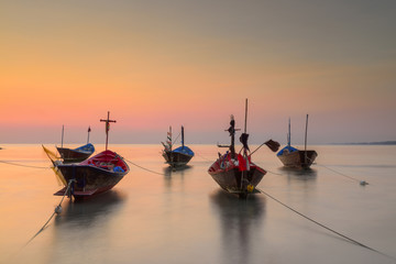 The fishing boat old style