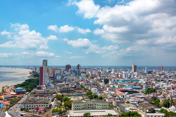 Fototapeta na wymiar Guayaquil Cityscape