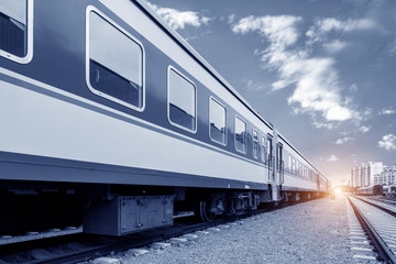 Naklejka premium High-speed train