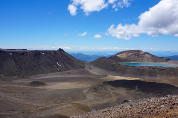 Blue Lake at Tongariro crossing