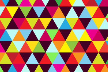 Fototapeta na wymiar Background multicolored triangle