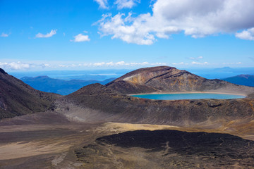 Blue Lake at Tongariro crossing