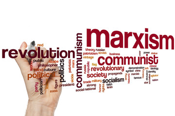 Marxism word cloud