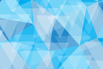 blue poly abstract background