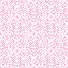 むじな菊　日本の伝統文様