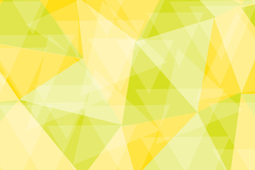 green yellow poly background