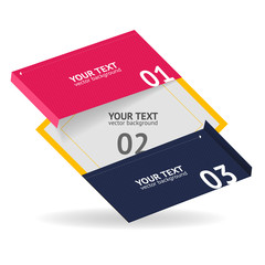 Vector Geometric Option Banner