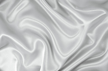 White satin fabric