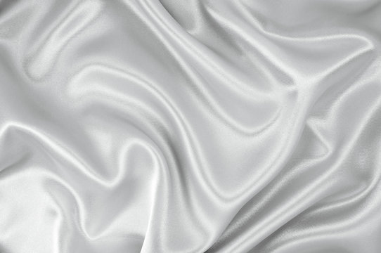 White Satin Fabric