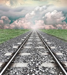 Fototapeta premium Railroad Tracks