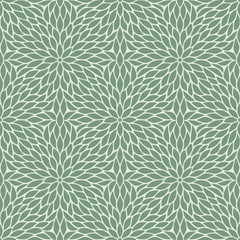 むじな菊　日本の伝統文様