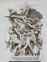 Paris - Arc de Triomphe / La Marseillaise de Rude