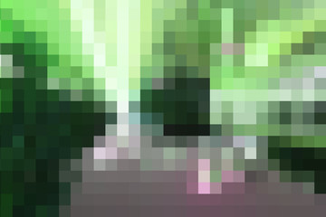 Green Square Mosaic