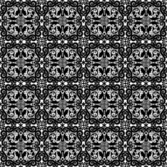 Black lace pattern