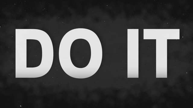 Motivational Animation Intro. Do It. Inpired Titles