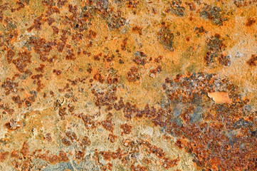 rusty grunge metal background