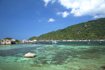 Summer Beach on the Island