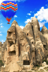 Fototapeta na wymiar Mountain landscape valley Cappadocia Turkey