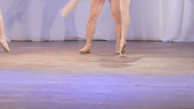 Ballet pair feet