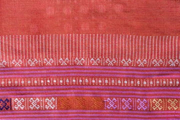 Thai silk fabric pattern