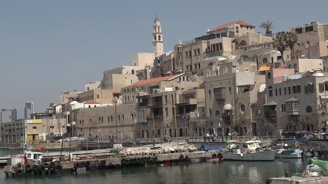 The old port of Jaffa in Tel Aviv Jaffa, Israel.