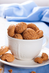 Italian almond cookie amaretti 