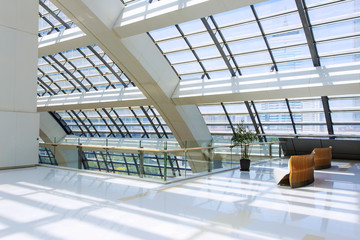 Fototapeta premium sofa in shopping mall