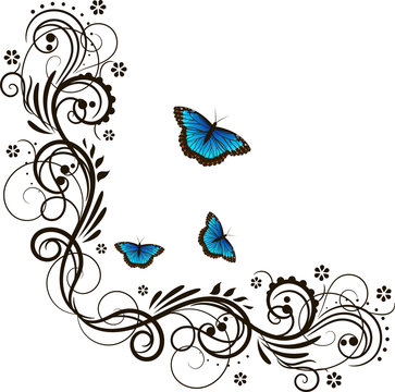 Beautiful floral ornament