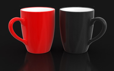 Two Cups (clipping path included)
