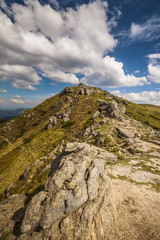 Beautiful mountains landscape in Carpathian