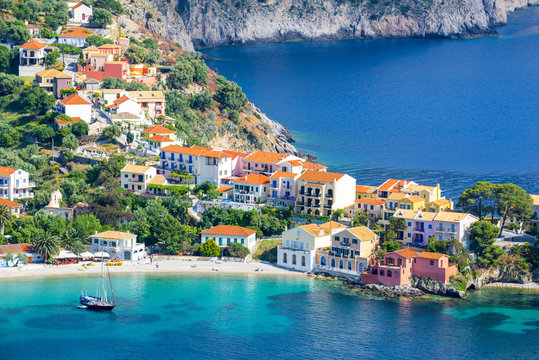 Assos Village, Kefalonia Island, Greece