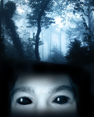 Look from darkness