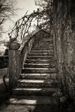 Fototapeta starożytne schody