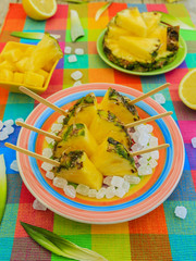 Pineapple - delights with pineapple